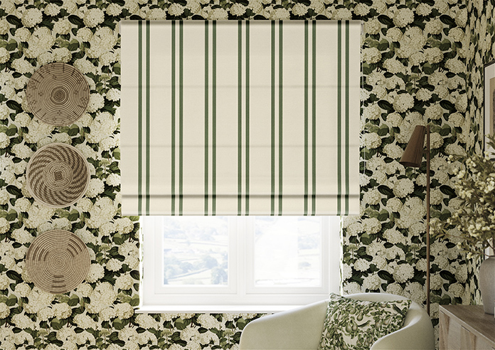 Winnies Stripe, Coriscon - Roman Blind - Image 3